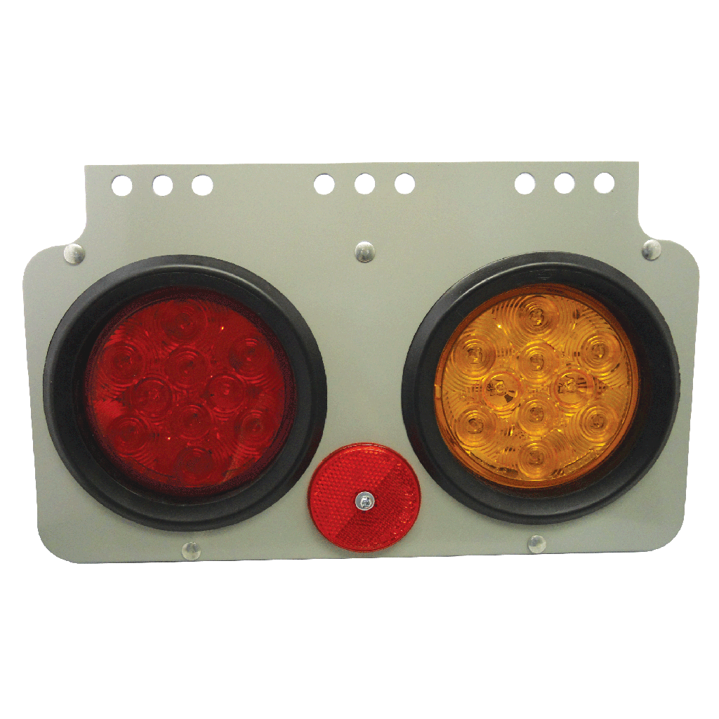 [TM9610U] 10-dio LED Module Universal w/ Red on Left & Amber on Right