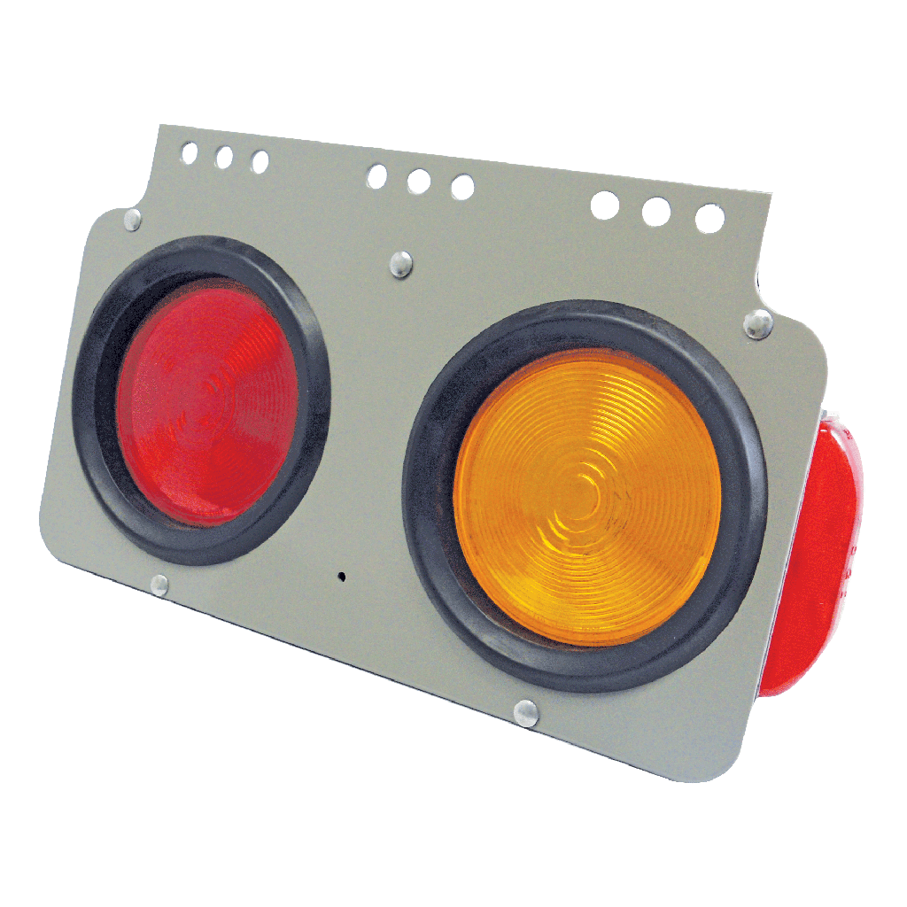 [TM9801R] 1-dio LED Module Right w/ Red on Left & Side Marker/Amber on Right