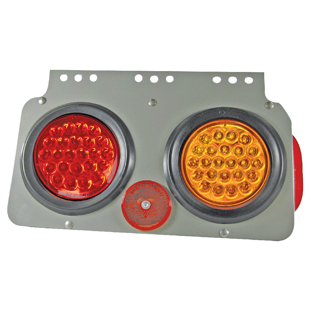 [TM9824R] 24-dio LED Module Right w/ Red on Left & Side Marker/Amber on Right