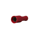 Insulated Bullet Connectors Female Red 22-18 Ga 0.156" - 50/pack