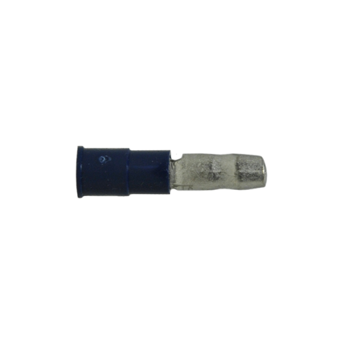 Insulated Bullet Connectors Male Blue 16-14 Ga 0.18" - 50/pack