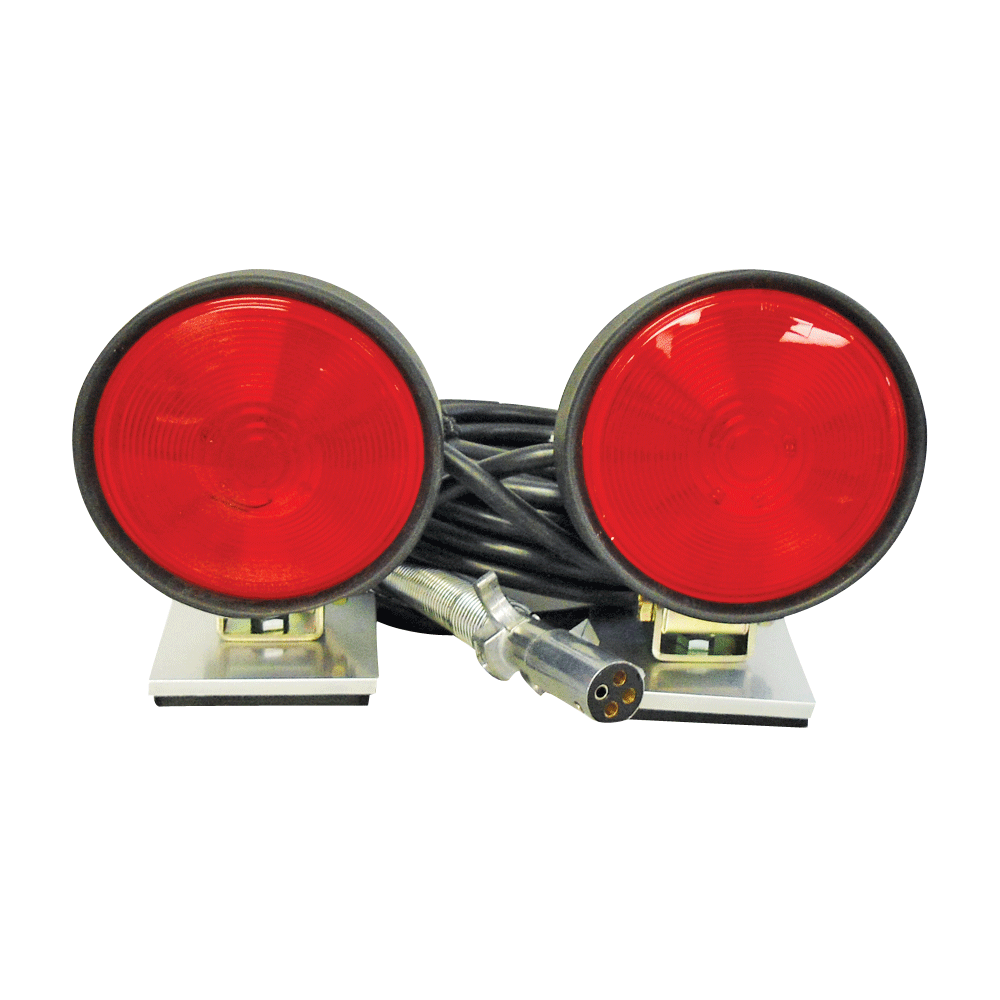 [TW4112-1R] 1-dio LED Tow Light Kit w/ 4-Way Flat Trailer End