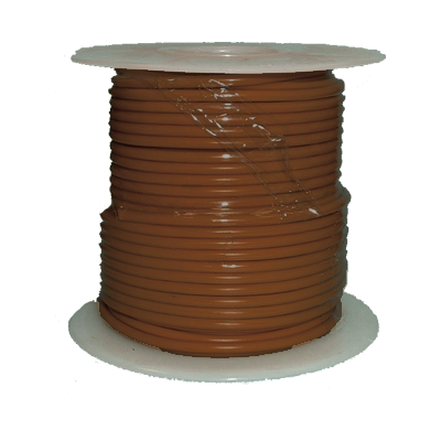 [W1425-BR] 25 ft Primary Wire Brown 14 Ga