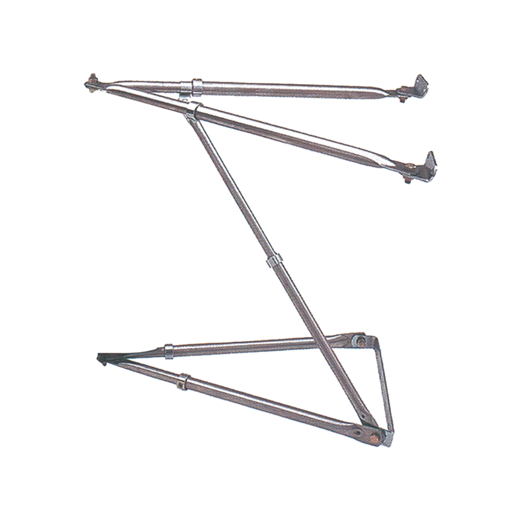 White Zinc Dichromate West Coast Mirror Bracket