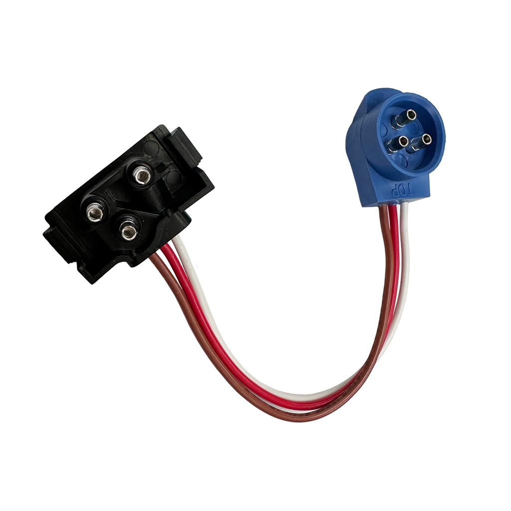[PT9583-3] RIGHT ANGLE PLUG TO MALE PIN - GROTE