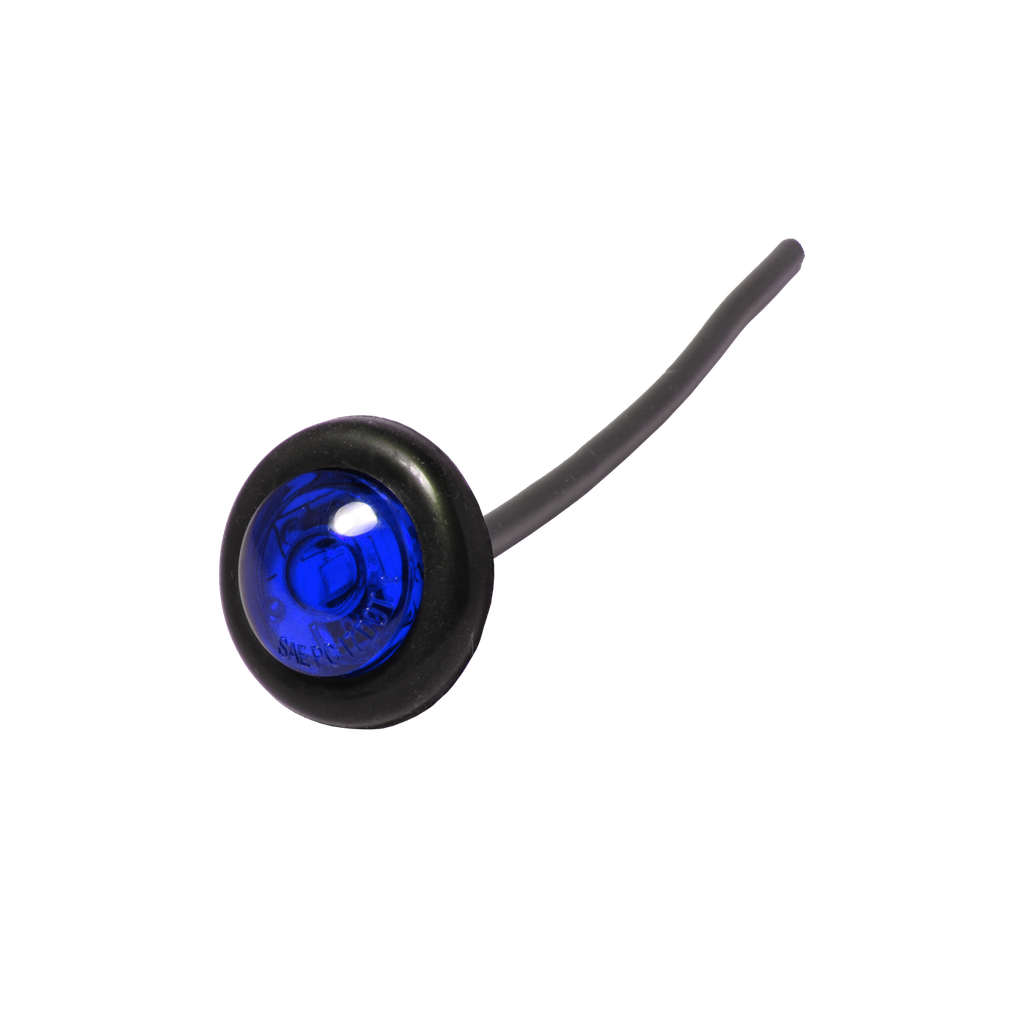 [LED0720BP] LED Compact Utility Lamp w/ Grommet Blue