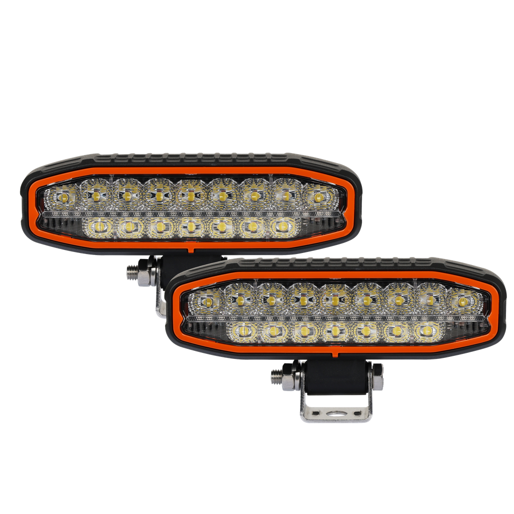 6.5" LED Flood Light Dual Lamp Kit - Kubota