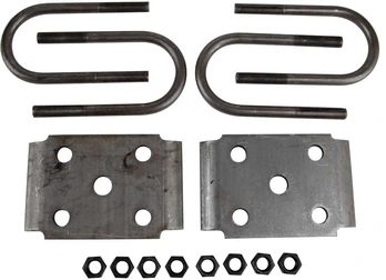 [UBR-251] U-BOLT KIT FOR 3.5K, 2-3/8IN ROUND TRAILER AXLE - 5-1/2IN LONG U-BOLTS,1-3/4" SPRING,NO SPRING SEAT