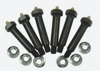 SHACKLE BOLT LUBE KIT 9/16IN x 3IN (KIT OF 6)