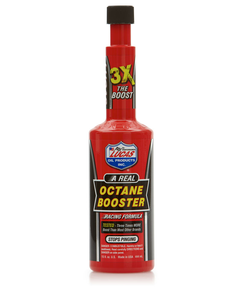 [10026]  Fuel Additive; Octane Booster; For Gasoline; Treats Up To 25 Gallons; 15 Ounce Bottle; Single; Use To Reduce Knocks And Pings/ Cleans Fuel Injectors/ Safe For Turbos/ Oxygen Sensors/ Catalytic Converters 
