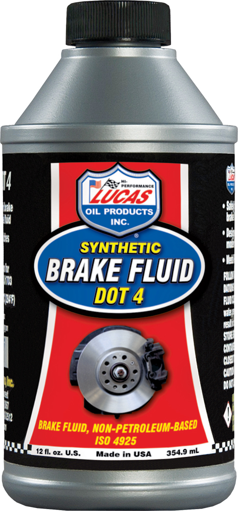 [20827]  Brake Fluid; Single; 12 Ounce Bottle; DOT 4; Glycol Ether Based 