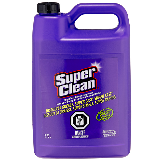 SUPER CLEAN CLEANER/DEGREASER, 6x3.785L