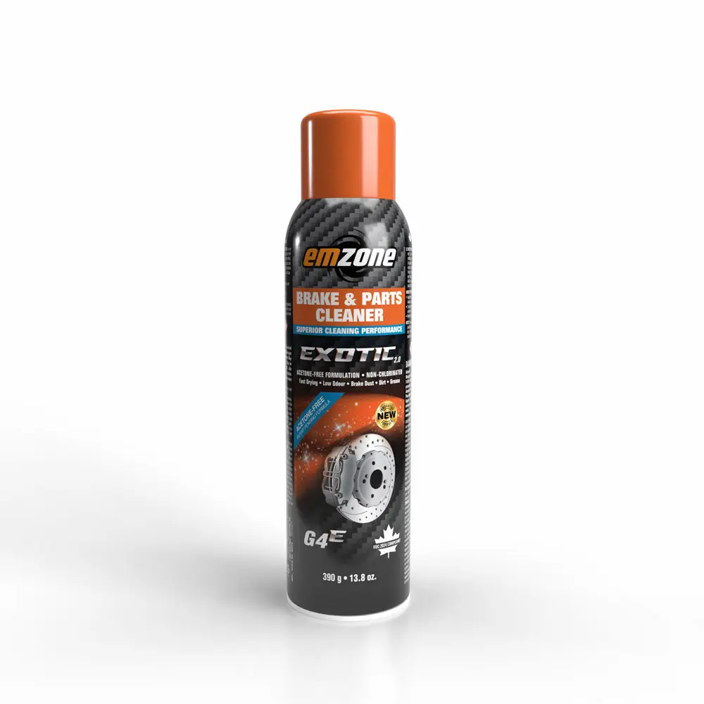 [EMZ-45215] EMZONE EXOTIC BRAKE & PARTS CLEANER (G4E), 390 GR, CASE OF 12 CANS