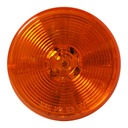 LED 2" Rd Marker Lamp Amber - 10-dio