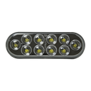 LED Oval Clear Back Up Lamp - 10-dio