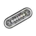 6" Oval Orbit Back up Reverse light/22 SMD LEDs/Clear Lens