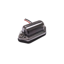 LED License Lamp Chrome Housing - 2-dio